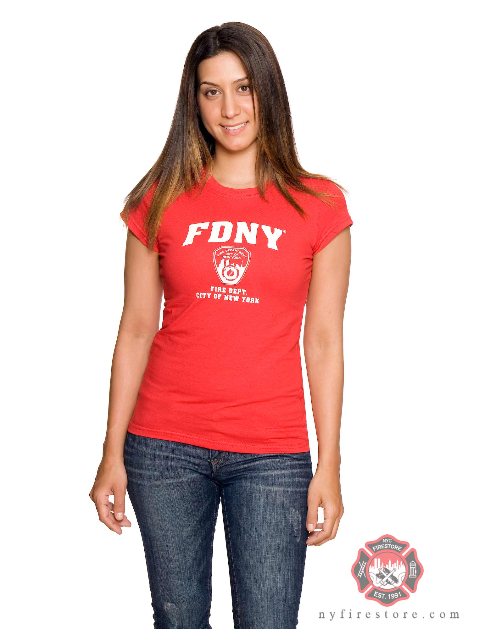 1980s Fire Department New York FDNY T-Shirt by FOTL – Red Vintage Co