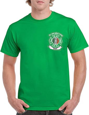 2025 Green FDNY Saint Patrick's Day Tee Shirt