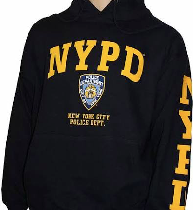 NYPD Navy Hoodie Sweatshirt