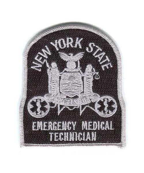 Subdued New York State EMT Patch